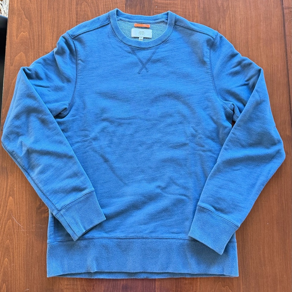 Jack Spade Blue Crewneck Sweatshirt Size Small